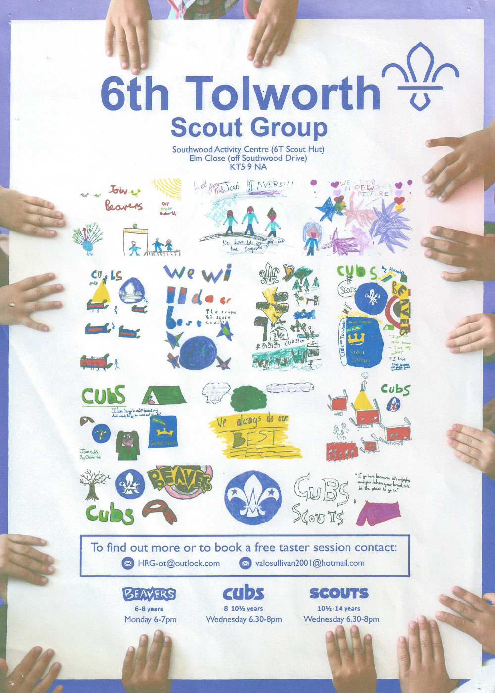 6th Tolworth Scout Group Poster